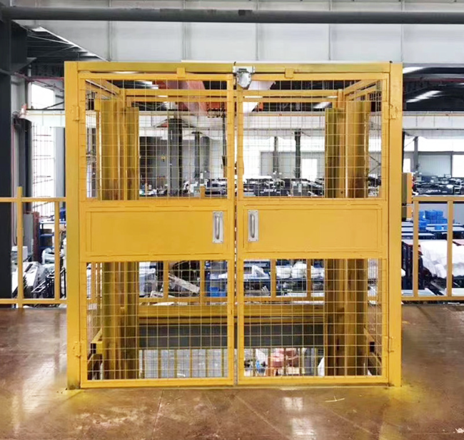 黎川智能导轨式升降机亮相