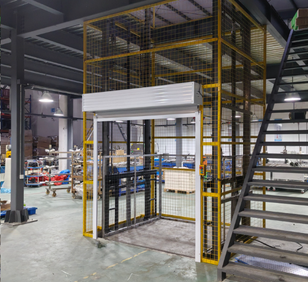 黎川食品厂物料提升